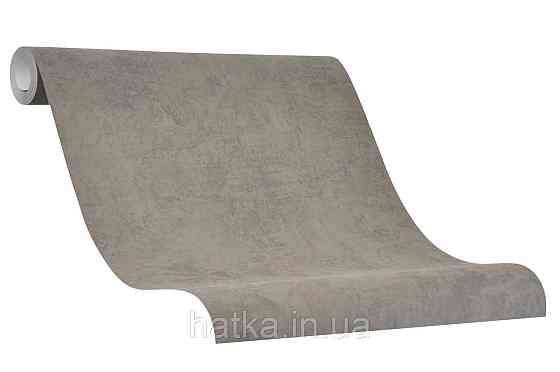 Обои виниловые на флизелине Marburg 77702 Imagine под венецианскую штукатурку темно коричневые с бежевым Киев