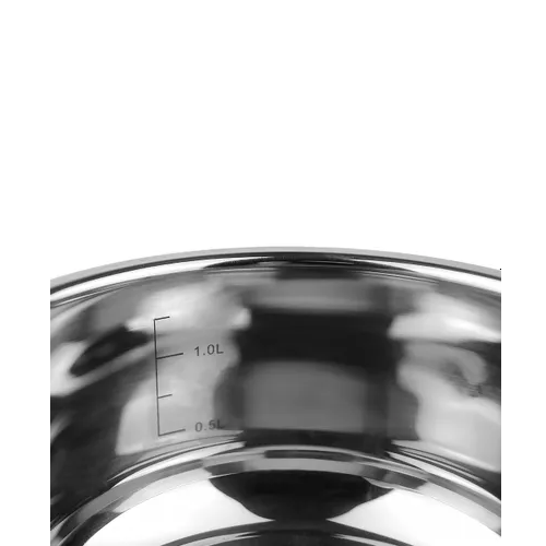 Каструля нержавіюча сталь 1,5л 16*8см 5411 KAMILLE Житомир