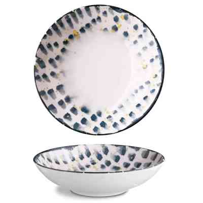 Тарілка G.Benedikt Isabelle глибока 22 см Blue Brush (ISC1922-K0011) Вінниця