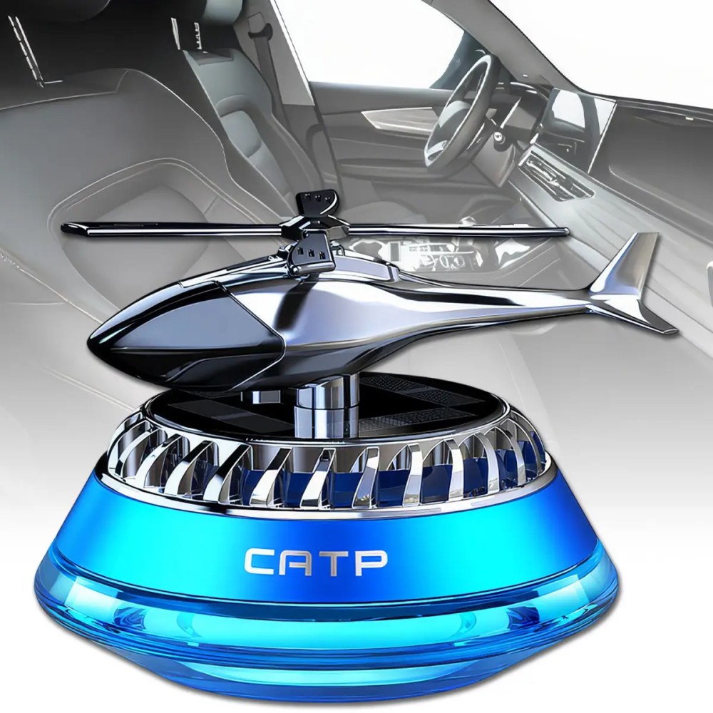 Дифузор ефірних олій Вертоліт J2 ароматизатор для автомобіля (Синій) Київ - фото 2