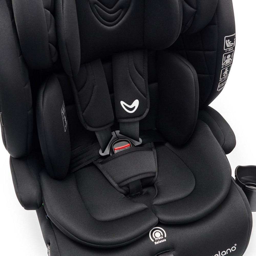 Автокрісло VELANO Flexo i-Size 76–150 см, ISOFIX + Top Tether/ремінь, black Київ - фото 5