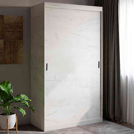 Шкаф-купе Эверест Соната 1200 двухдверный 120х60х217 дуб крафт белый (DTM-2667) Львов