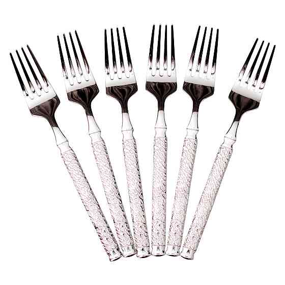 Набор десертных вилок из нержавеющей стали, 6 шт. Киев