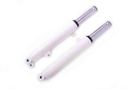 Пір'я вилки скутер Хонда DIO (дискове гальмо) (чорні) Мукачево