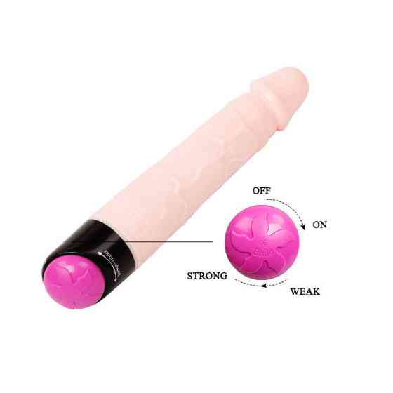 Вібратор - Colorful Sex Experience Flesh, 23,3 см Sex Aura Київ