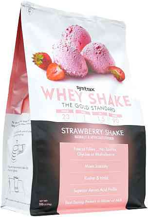 Протеїн Syntrax Whey Shake Protein 907g (Strawberry) Луцьк