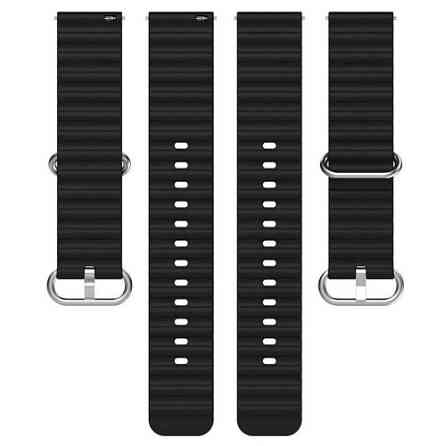 Ремінець для годинника Universal Ocean 22mm 2.Black Київ