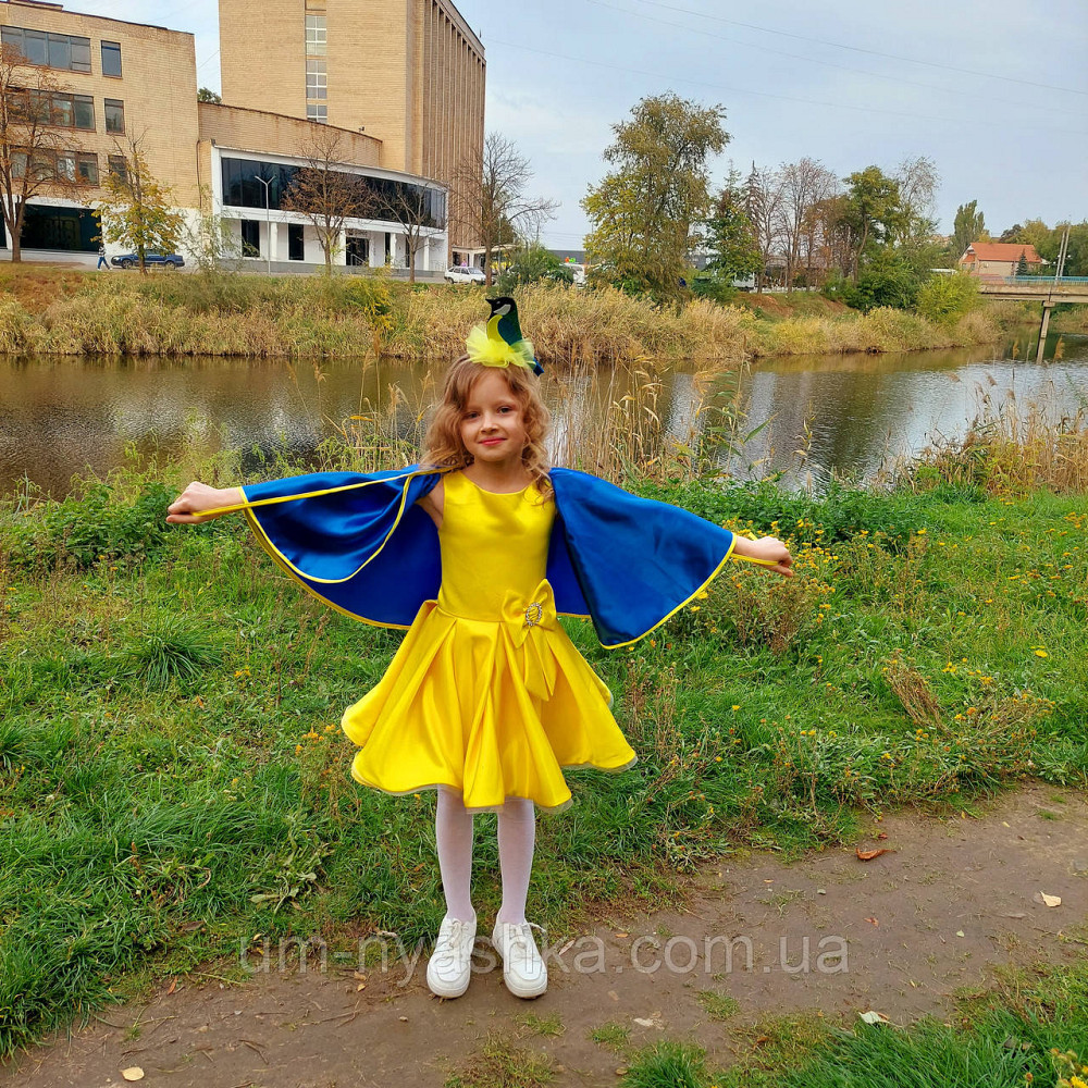 Желтое нарядное платье из королевского атласа Кривой Рог - изображение 8