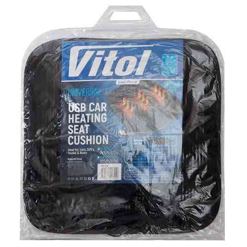 Накладка на сидіння VHR-0507 з підігрівом 42х40 см USB 5V Харків