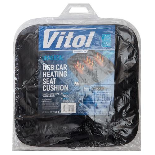 Накладка на сидіння VHR-0507 з підігрівом 42х40 см USB 5V Харків - фото 6