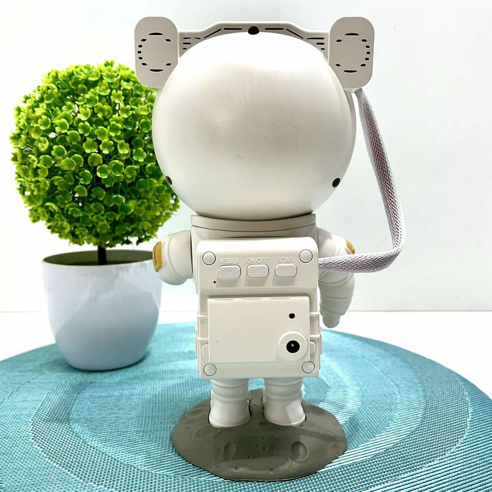 Нічник проектор Космонавт кілька режимів від мережі рухомі елементи пульт 22 см (C 65315) Чернігів - фото 4