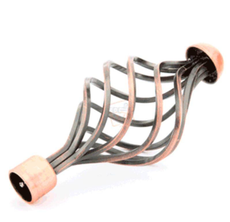 Наконечник для металевого карниза "Арезо" (колір мідь, діаметр 19 мм) Бровари - фото 1