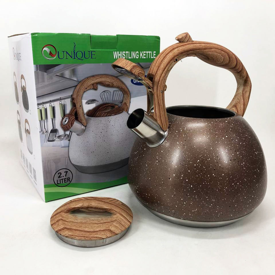 Чайники со свистком наплитные UN-5306, Хороший чайник со свистком Чайник для плиты с громким IT-31 Львов - изображение 5