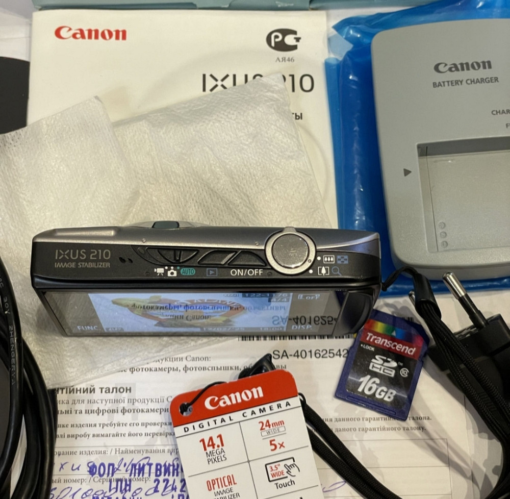 Фотоапарат Canon IXUS 210 Київ - фото 7