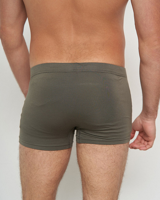 Чоловічі труси-боксери Tom John — Бамбук 2910 XXL, Хакі Київ - фото 3