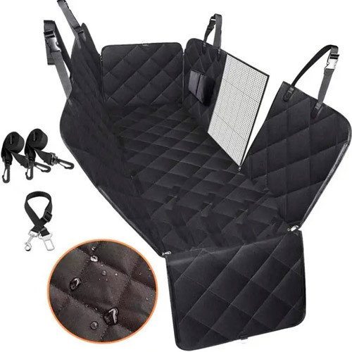 Автомобільний чохол килимок для перевезення собак, з сітчатим вікном Вінниця - фото 1