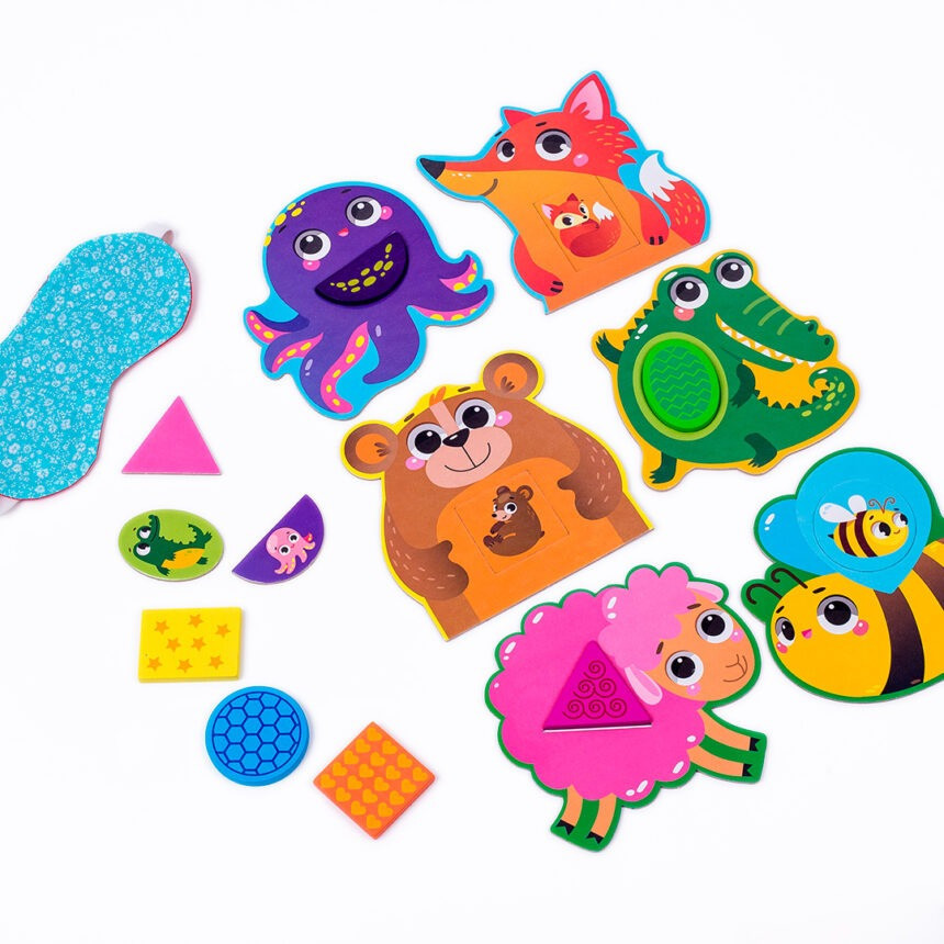 Развивающая мозаика «Зверушки» ZB2002-05 деревянная Винница - изображение 1