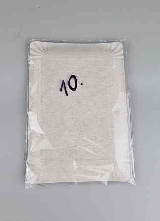 Тарелки праздничные бумажные 15* 22см №10 Чайная роза10шт (1 пачка) Харьков