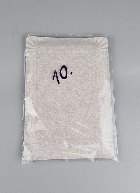 Тарелки праздничные бумажные 15* 22см №10 Чайная роза10шт (1 пачка) Харьков - изображение 3