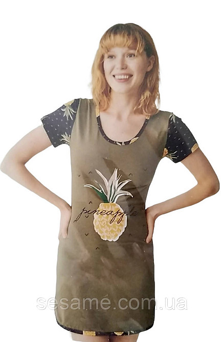 Пижама женская комплект для сна ,ночная сорочка, ночнушка ТМ Rubina 6009 (Турция) Харьков - изображение 1