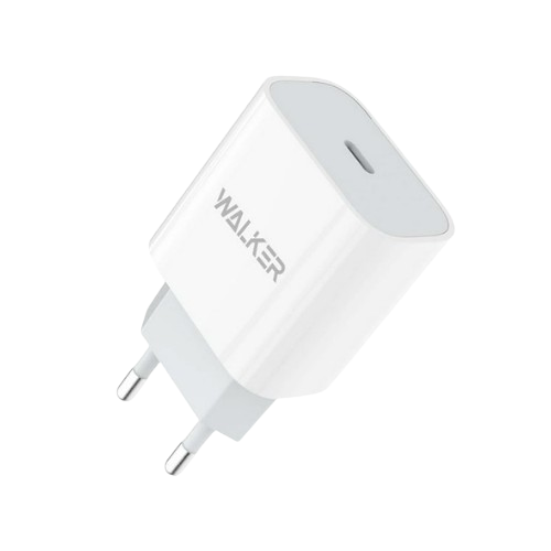 Зарядний пристрій мережевий Type-C 3,0A PD 20W білий WALKER WH-39 Житомир - изображение 2