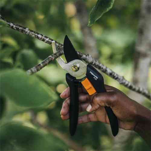 Площинний Секатор 25.5 см Fiskars Solid "P121" (1057160) Високовуглецева сталь Нововолинськ