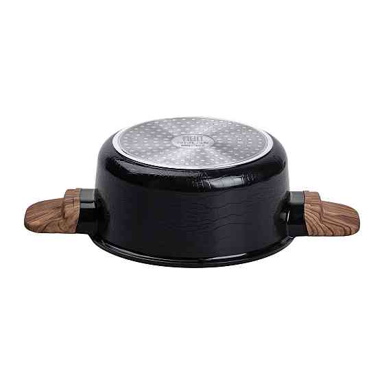 MGC Алюмінієва каструля з керамічним покриттям антипригарним 2.5 л Ø 20 см чорний MGC HP-4-452B Київ