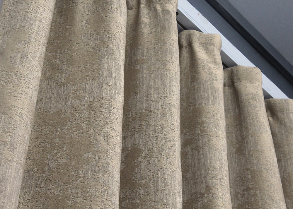 Комплект коротких штор VR-Textil Жаккард Sultan XO № 1683ш Капучино 130х170 см 2 шт (35-0328) Киев - изображение 16