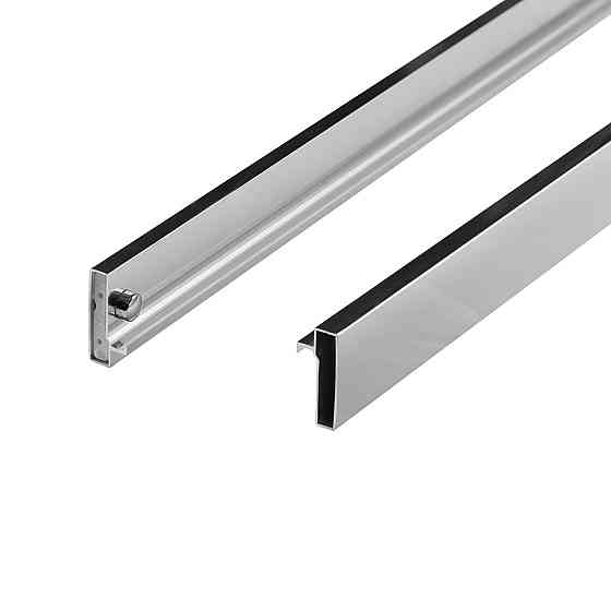 Душові двері в нішу Qtap Taurus CRM201-11.C6 97-108x200 см, скло Clear 6 мм, покриття CalcLess Київ