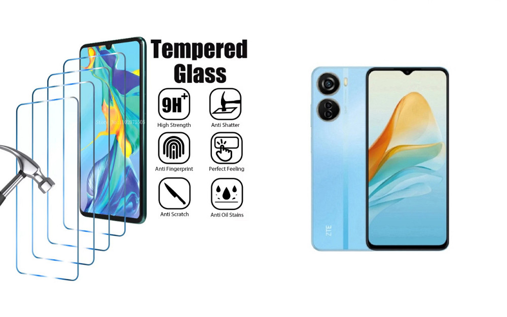 Захисне скло ArmorGlass для ZTE Axon 40 Lite – стійке до подряпин та ударів Київ - фото 1