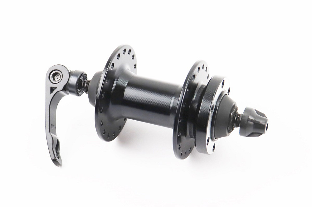 Втулка передня MTB алюмінієва 14Gx36H, Disk-brake, кріпл. ексцентрик, чорна MS37F Київ - фото 2