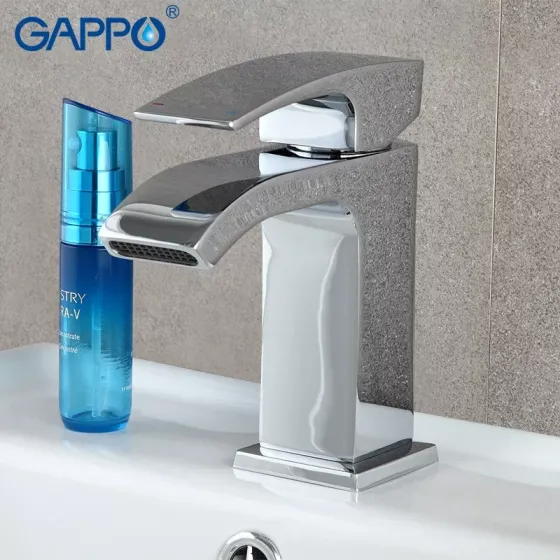 Змішувач для умивальника GAPPO G1007-1, хром Київ