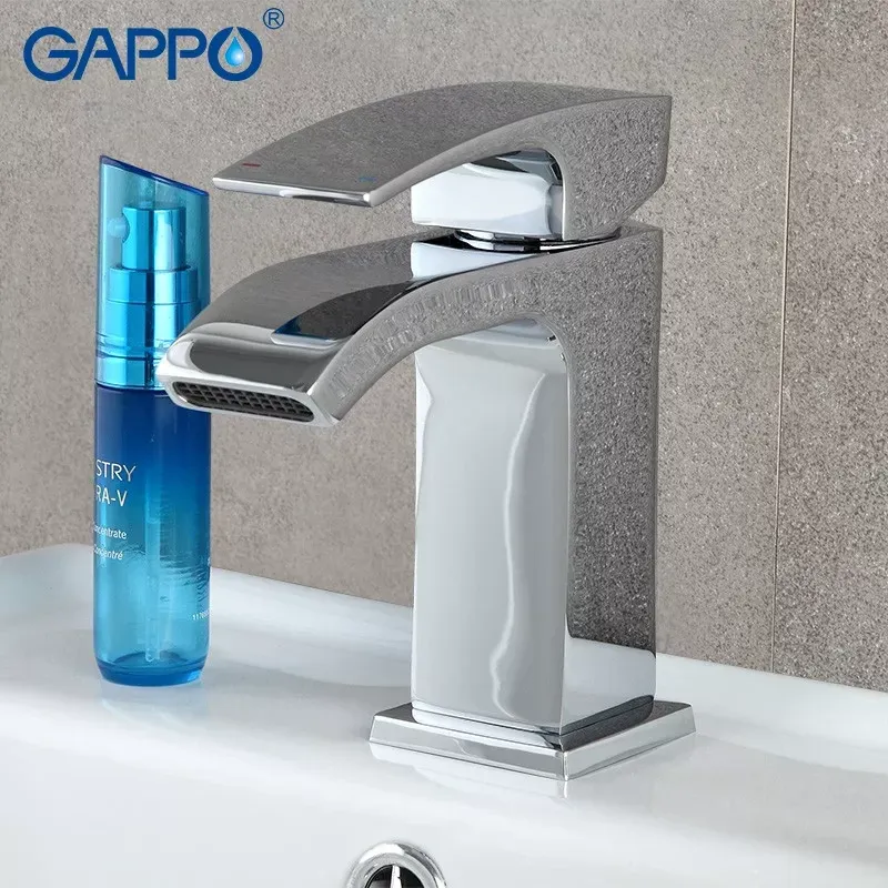 Змішувач для умивальника GAPPO G1007-1, хром Київ - фото 2