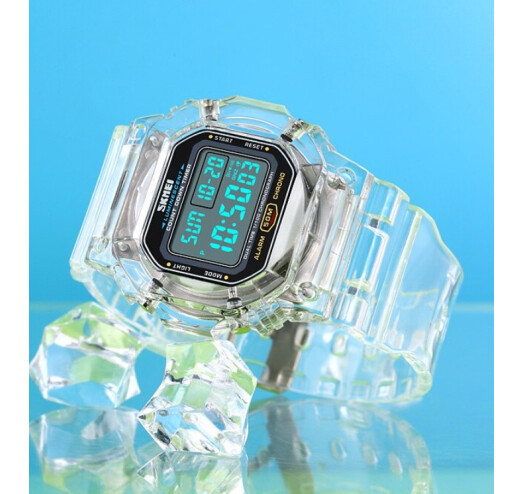 Жіночий наручний спортивний годинник Skmei 1999 (Білий) Вінниця - фото 5