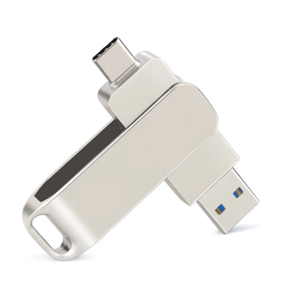 Двостороння USB-флешка 2-в-1 128gb Луцьк