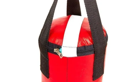 Дитячий боксерський набір (рукавиці+мішок) ЛЕВ Вишнёвое