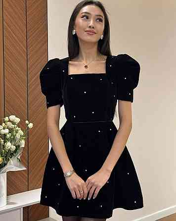 Женское нарядное изящное платье с камешками ¦оксамит со стразами Одесса