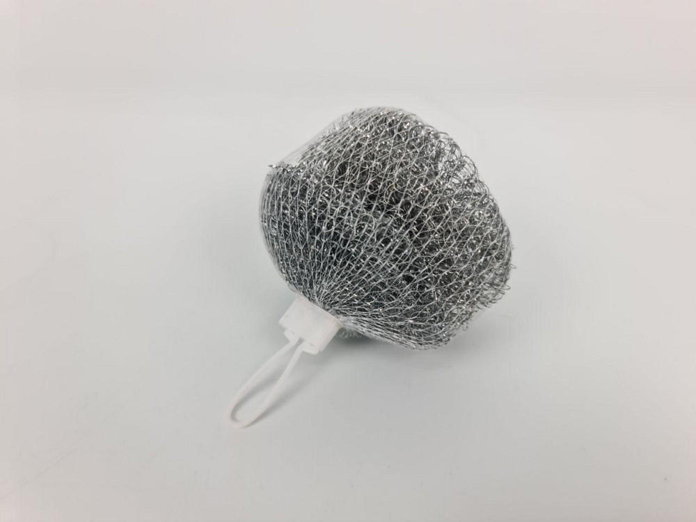 Мочалка залізна (а3 шт. по 10 г) Сітка "Трійка" Наша Фішка (оцинковка) (1 пачка) Харків - фото 3