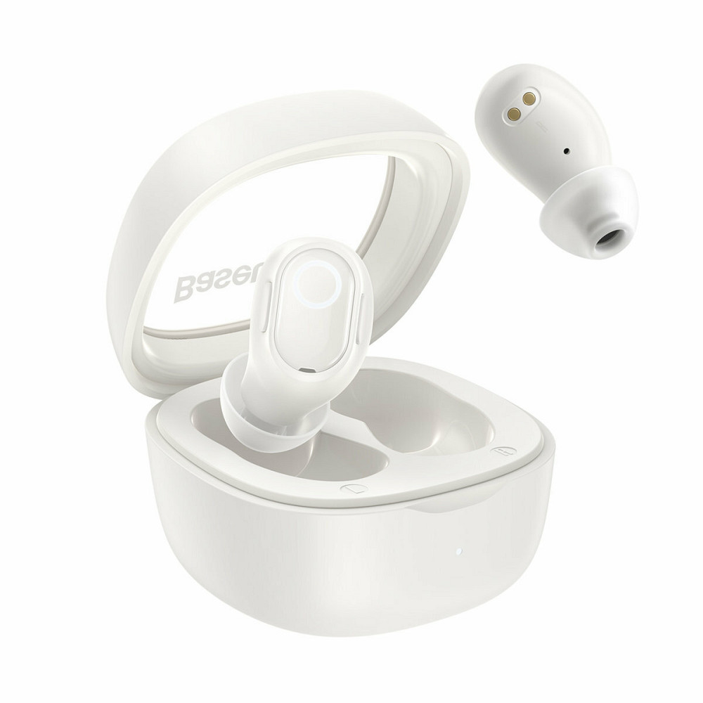 Бездротові навушники Baseus Bowie WM02 True Wireless Earphones кремово-білий Львів - фото 3