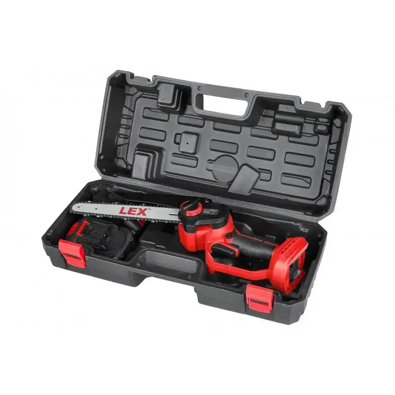 Аккумуляторная мини пила LEX с двумя АКБ, Аккумуляторная минипила для домашних работ 21В, Пила для веток на аккумуляторе Львов - изображение 4