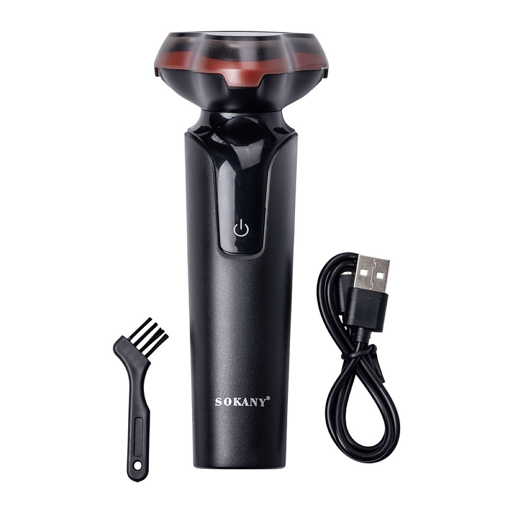 Sokany Електробритва 5 Вт 800 mAh бритва електрична бездротова з трьома голівками для гоління S Коломия - фото 1