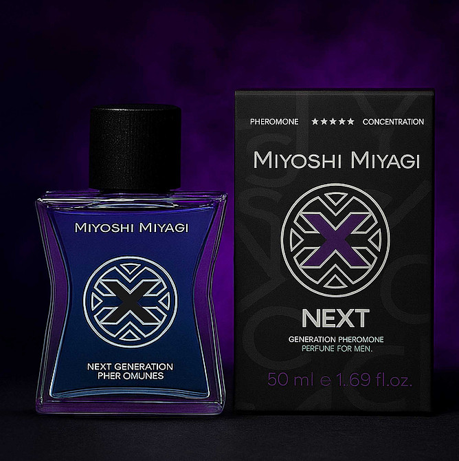 Мужские духи с феромонами - Miyoshi Miyagi Next, 50 мл Sex Aura Киев - изображение 2