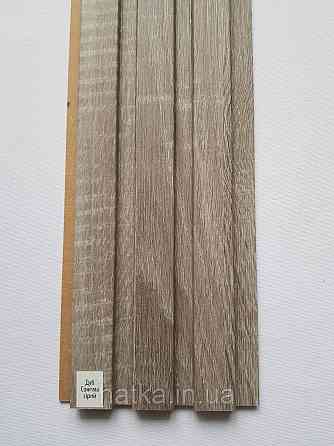 Стеновая реечная панель МДФ 117х12х2800 мм Дуб сонома СП12117-11 Киев