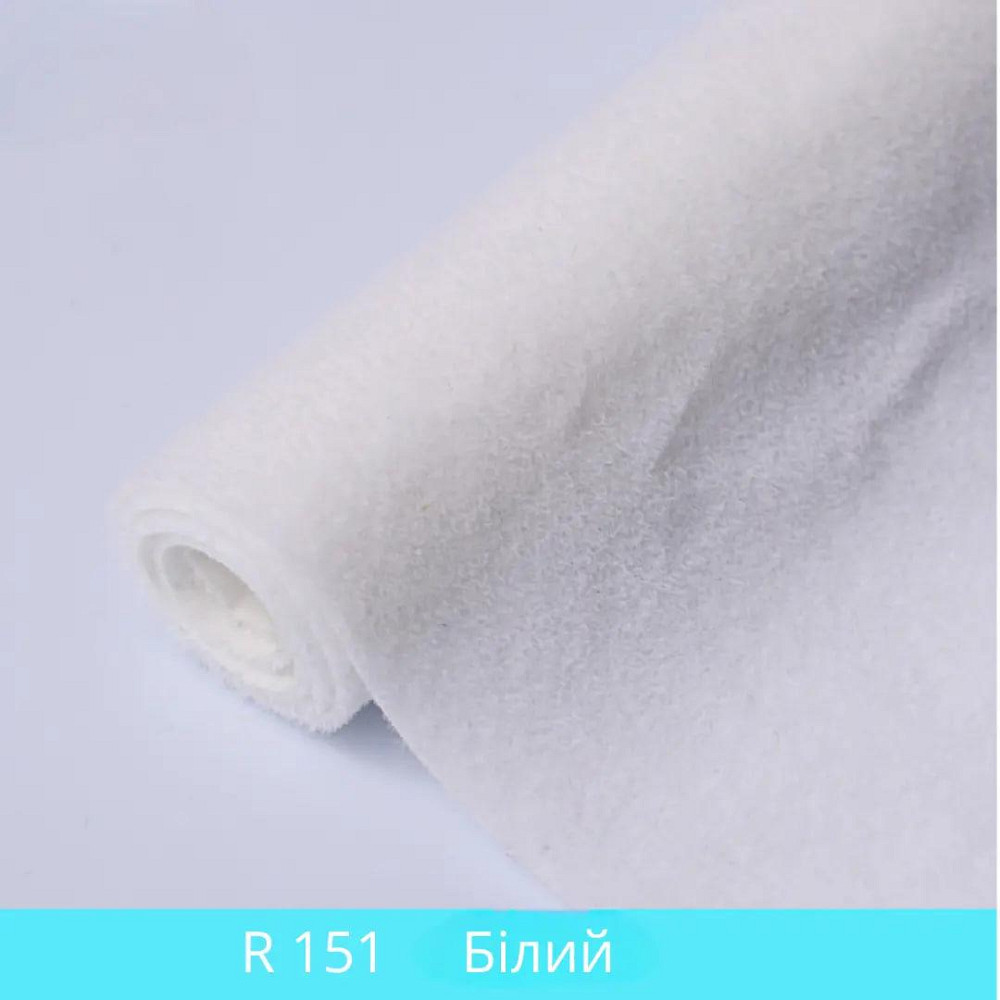 Искусственная трава, имитация газона. Рулон 41см х 100см, флокированный газон для моделирования, диорам Білий № 151 Одесса - изображение 1