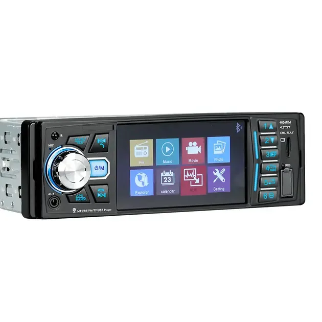 Автомагнитола 4052 Touch 4.1", ISO-Bluetooth, 1 DIN, USB, MP5, FM, microSD 6447 Коломыя - изображение 1