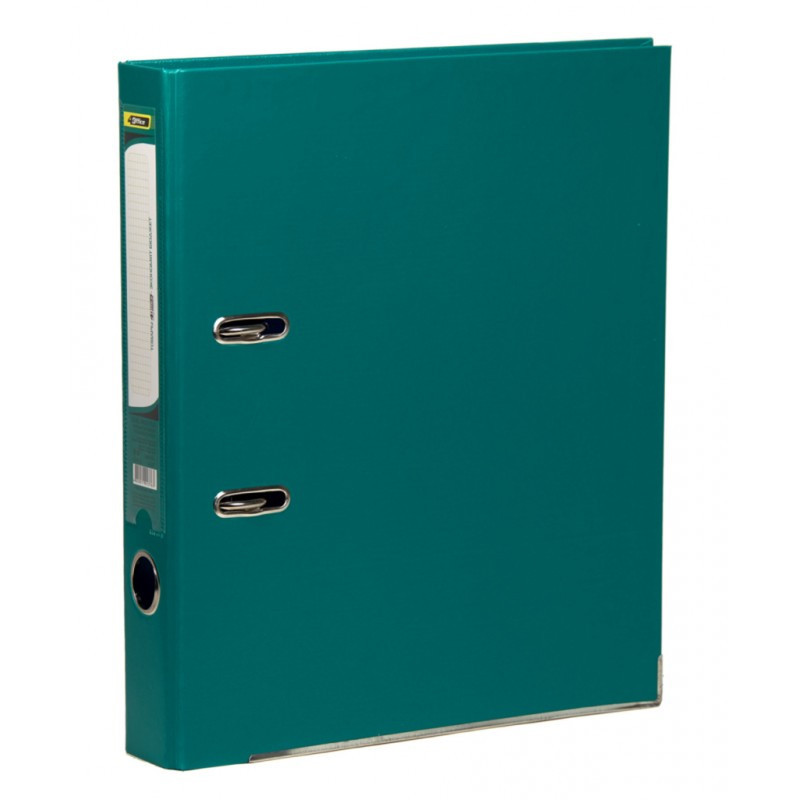 Папка-реєстратор "4Office" A4/50мм 4-247 зелений, шт Київ - фото 1