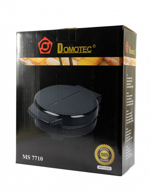 Вафельниці для віденських вафель DOMOTEC MS-7710 1000 Вт, Вафельниця для приготування смачних вафель NA-17 Львів - фото 8