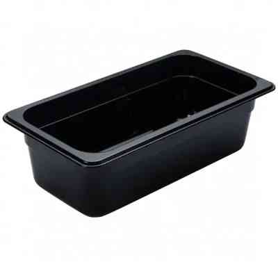 Гастроемкость FoREST Bestkeep з полікарбонату GN 1/3 h 100 мм 3,7 л Чорна (261370) Винница