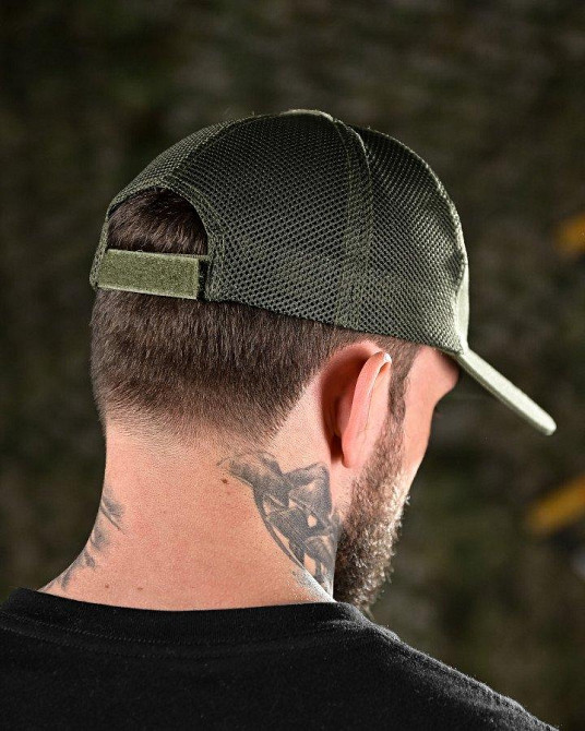 Тактична бейсболка chastener oliva Одеса - фото 3