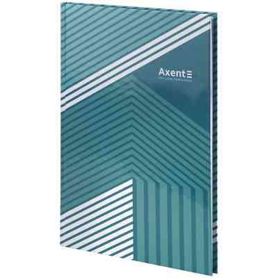 Книга записная Axent Lines А4, 96 листов, клетка, зеленая (8422-582-A) Винница